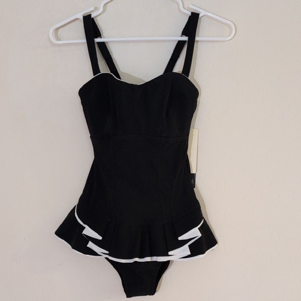NWT Profile by Gottex Standard Belle Curve D Cup Swimsuit One Piece - Size 6D - Picture 2 of 12